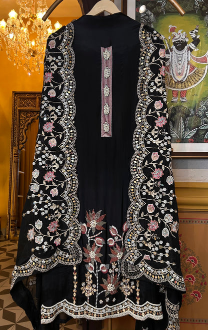 Sitara Shimmer Organza Suit