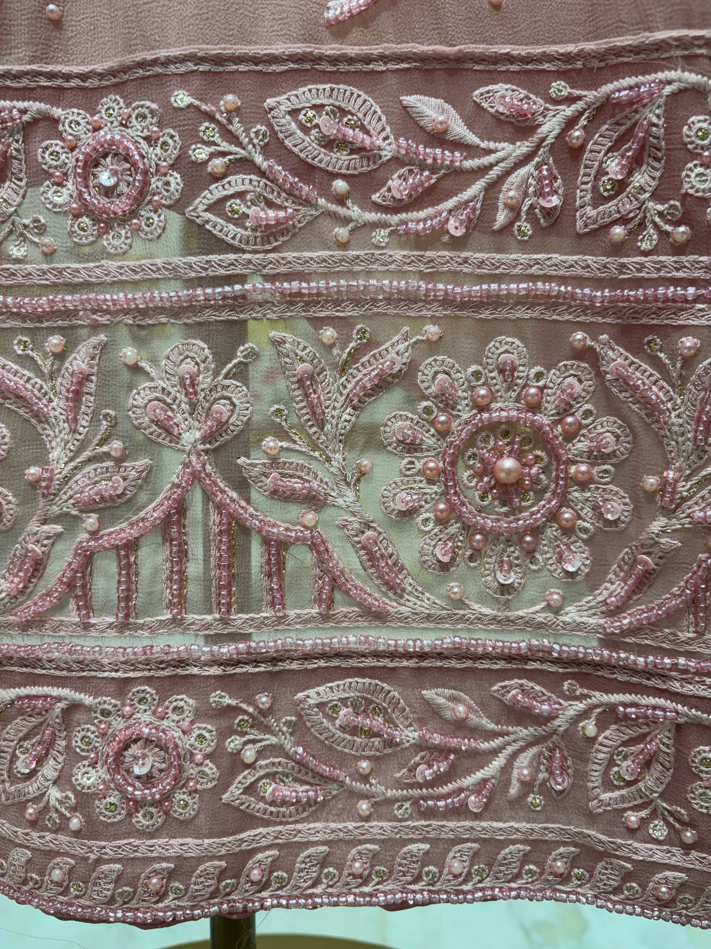 Aveera Handcrafted Georgette Suit