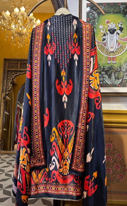 Lysoria Gaji Silk Suit