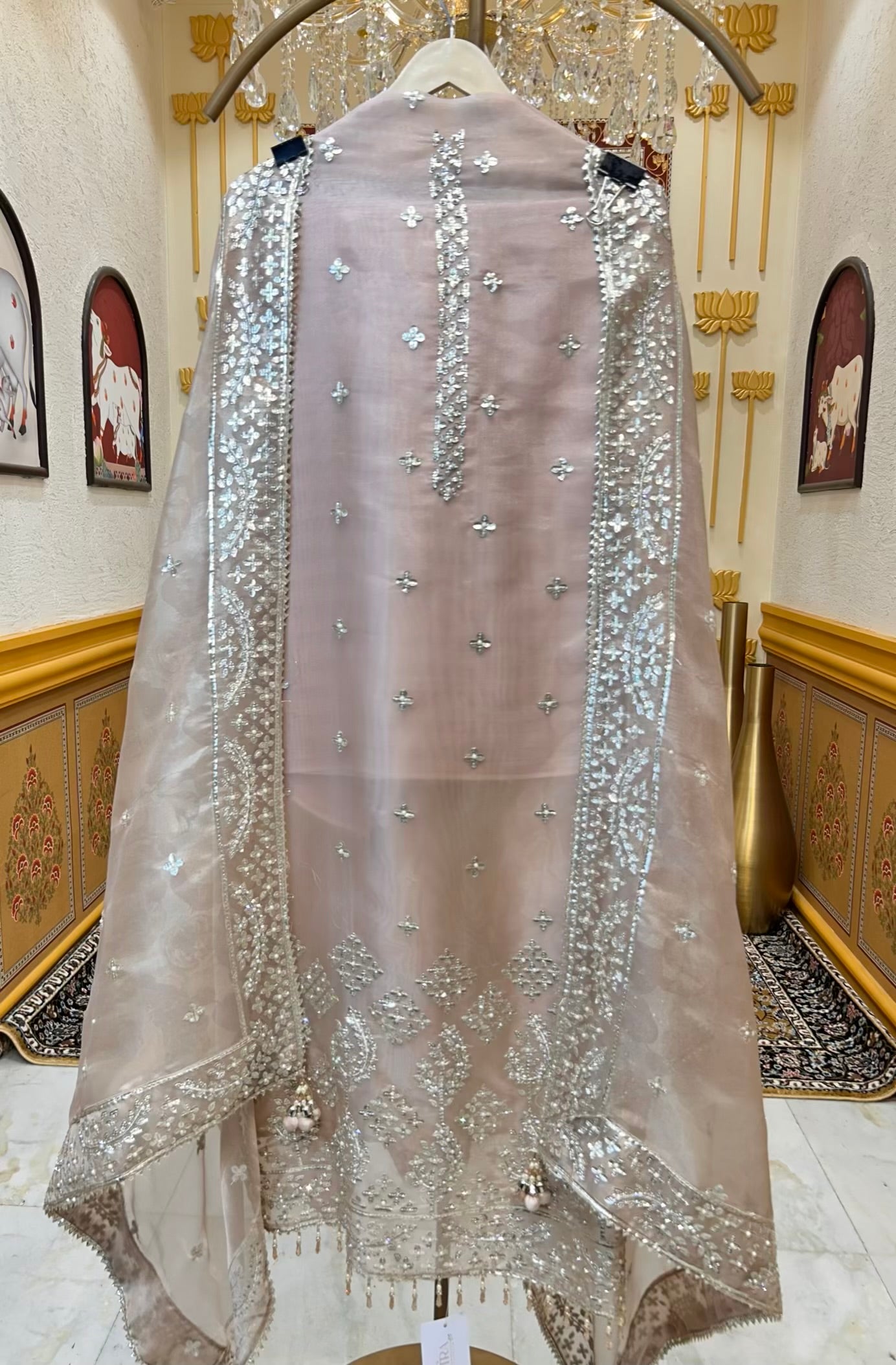 Arezya Patchloom Suit (Peach)