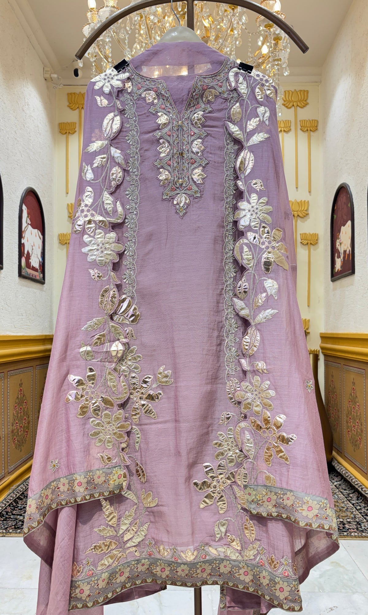 Aarzita Mul Chanderi Suit