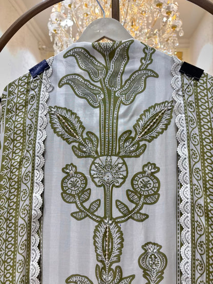 Shaiana Cutwork Muslin Suit