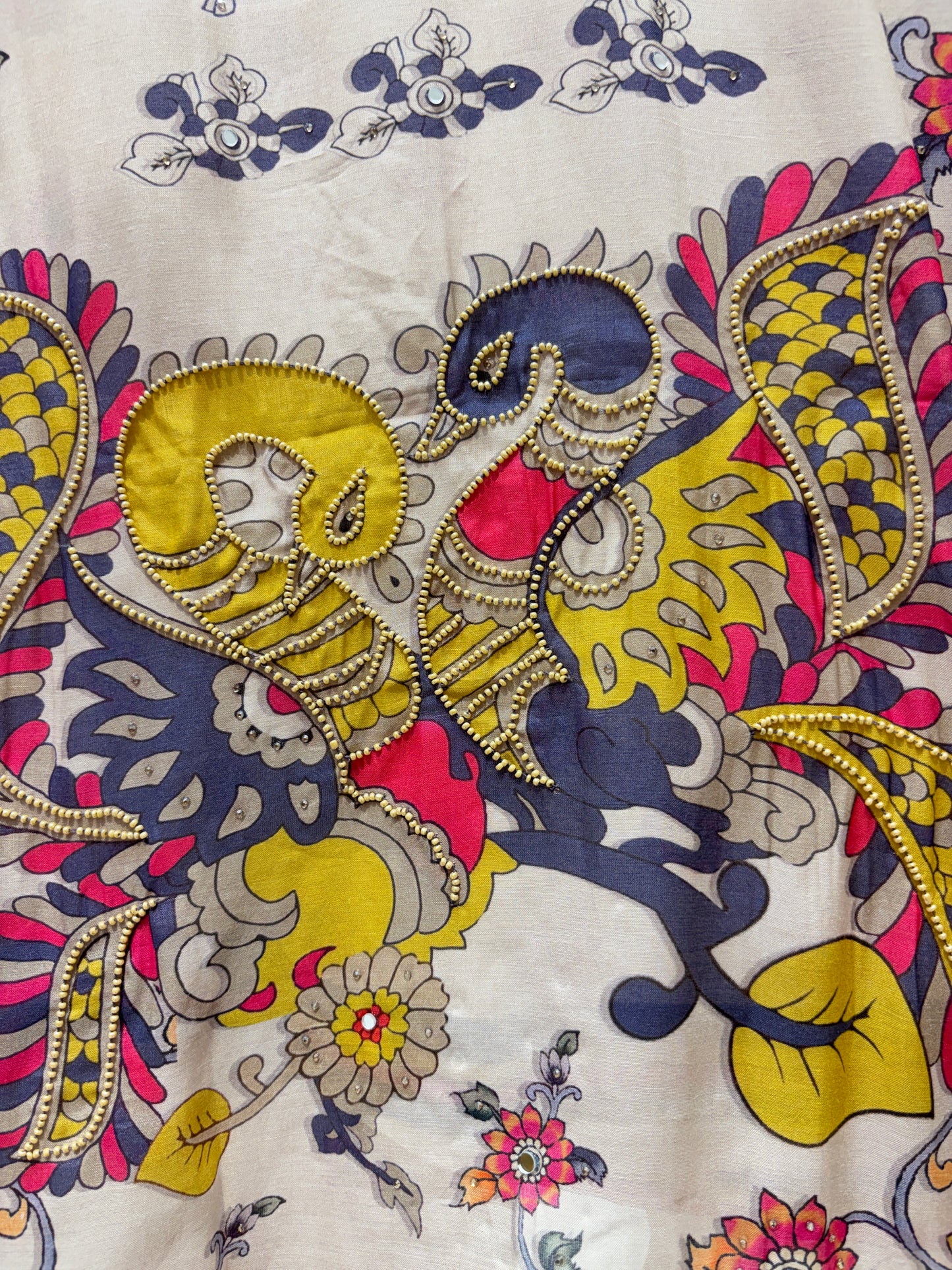 Pearl Mirage Printed Suit