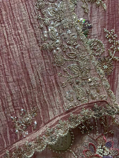 Iraaya Kinari Softloom Suit (Pink)