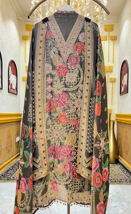 Elaira Printed Suit