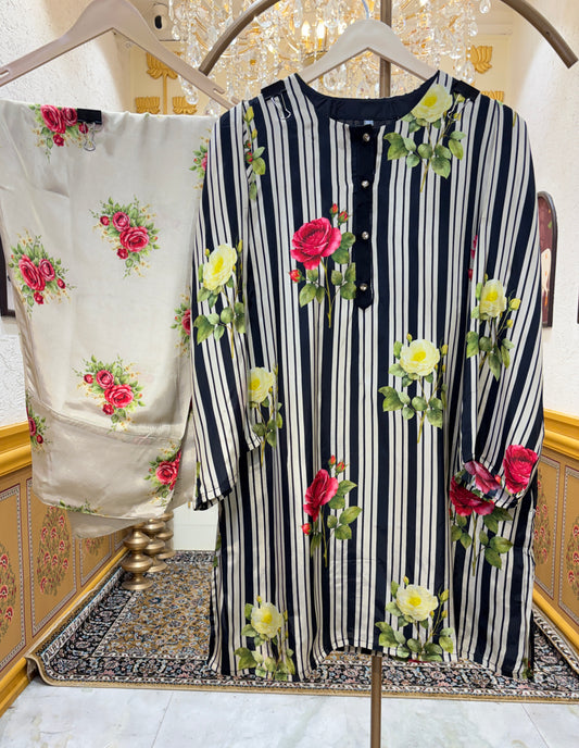Zareeva Printed Farshi Co-ord