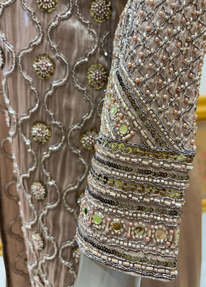 Zarafshaan Jacket Lehenga