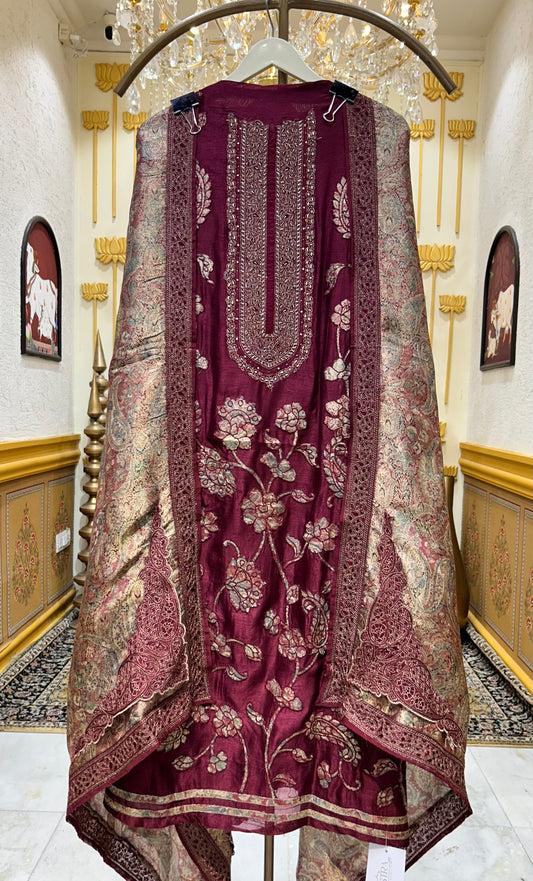 Varnisha Appliqué Suit