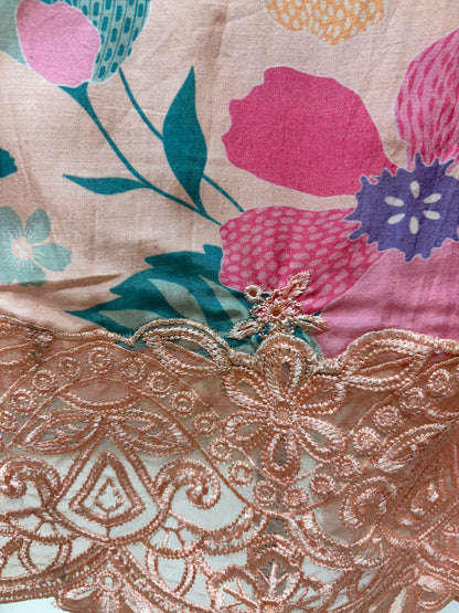 Reina Muslin Lace Set