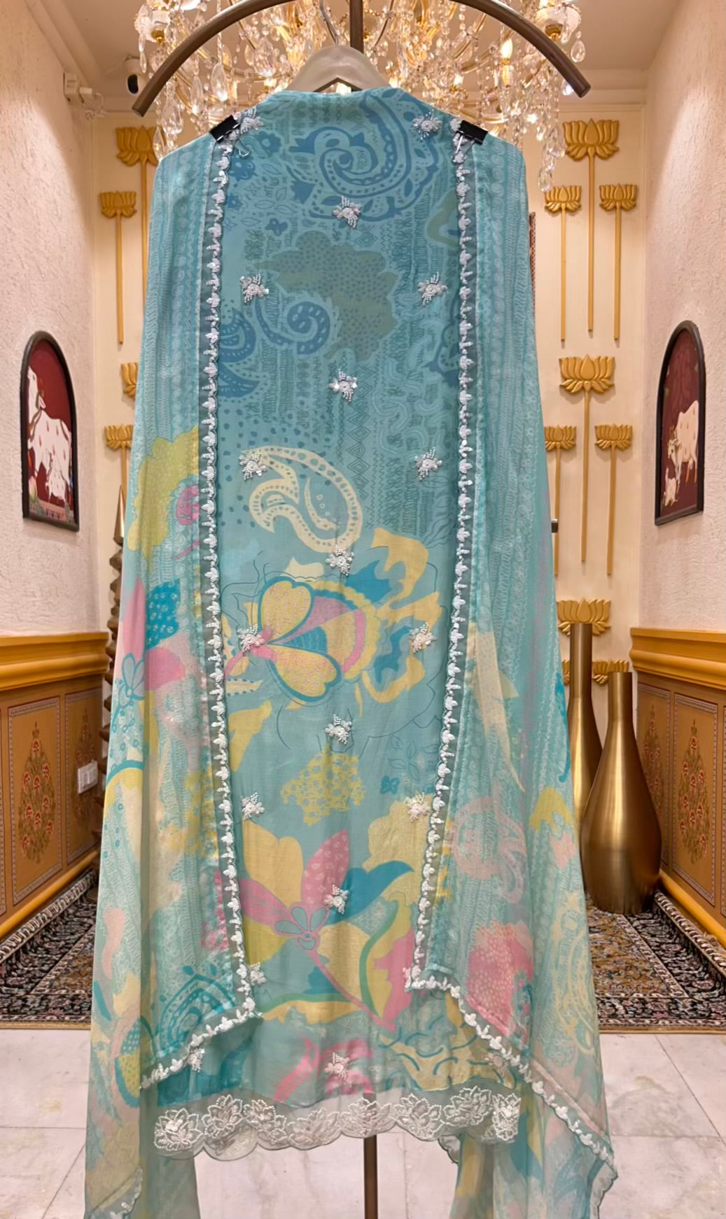 Zerith Handcrafted Muslin Suit