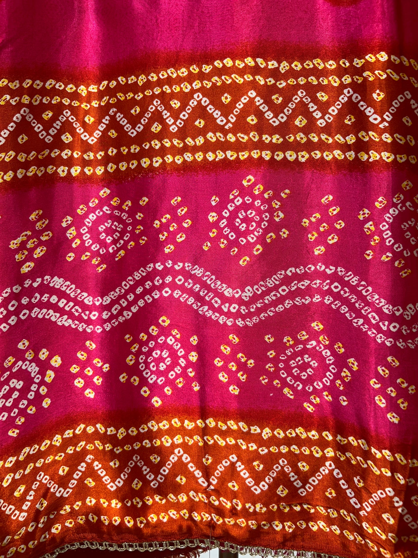 Rangmahi Gaji Bandhani Suit