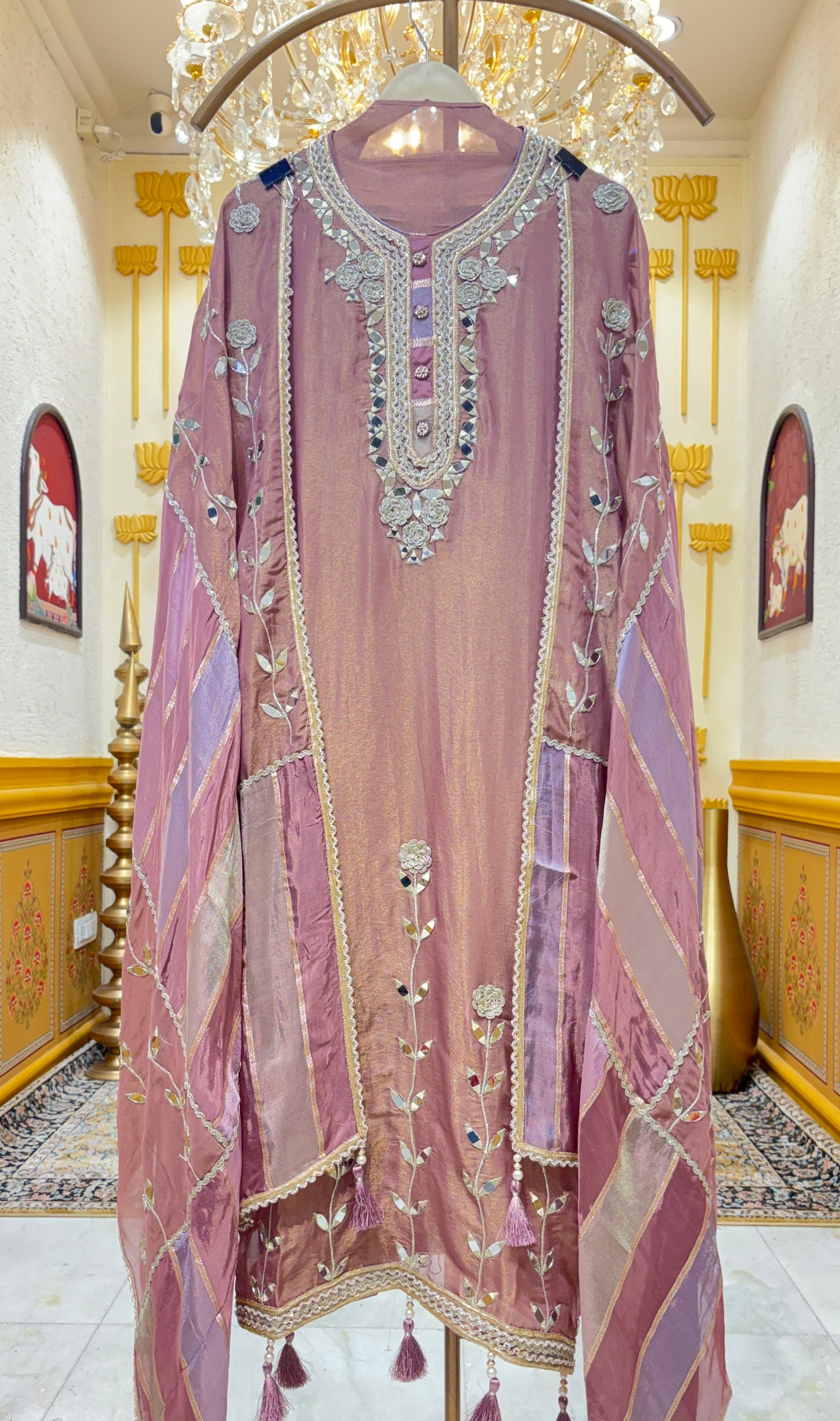 Noor-e-Aaina Pearl Suit