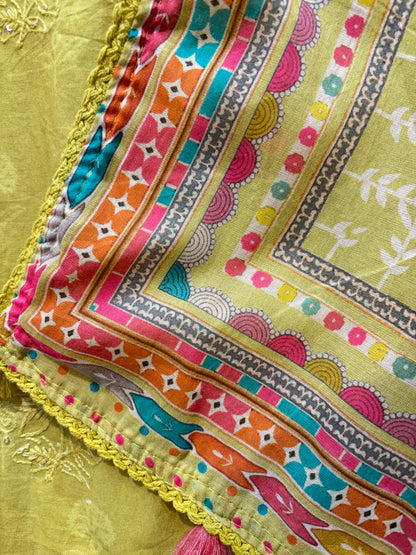 Aafreen Sequin Cotton Suit