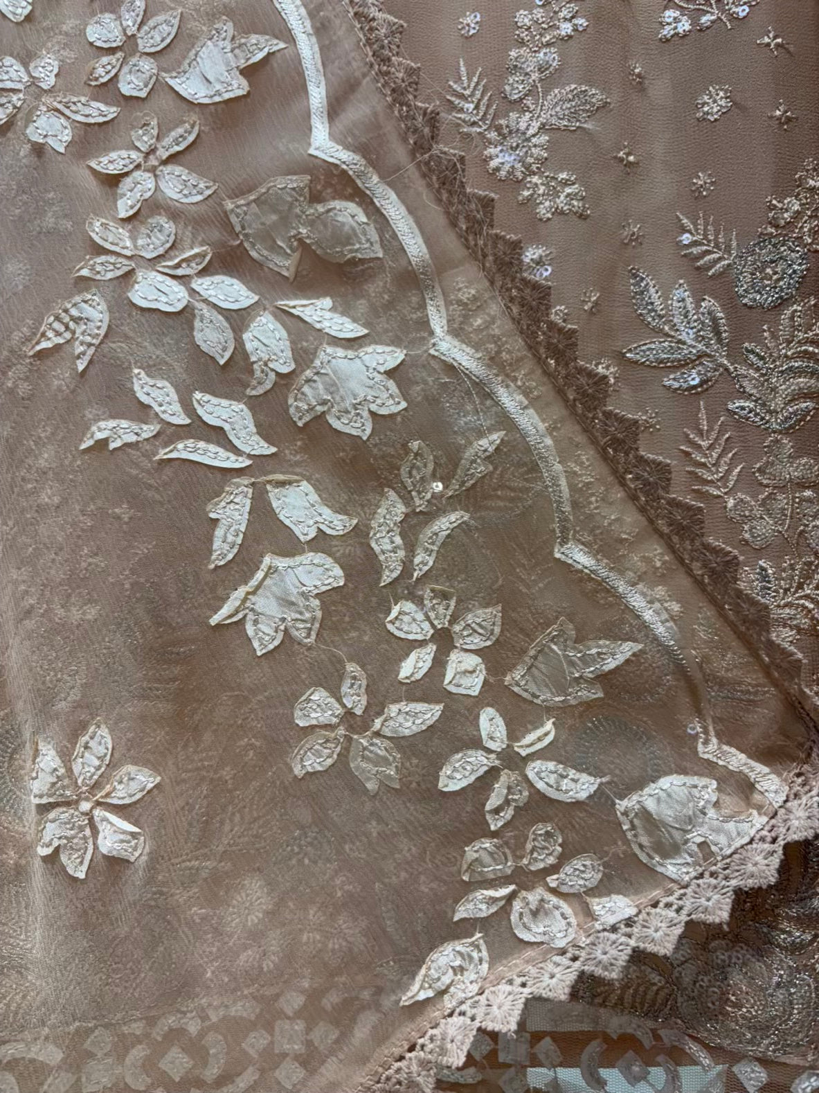Mehrnaz Zari Georgette Suit