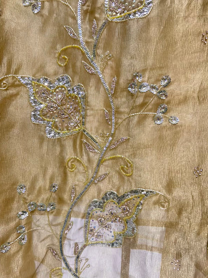 Ayleen Shimmer Stone Suit (Mehendi Green)