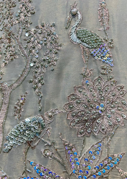 Mirzella Banarasi Charm Set (Powder Green)