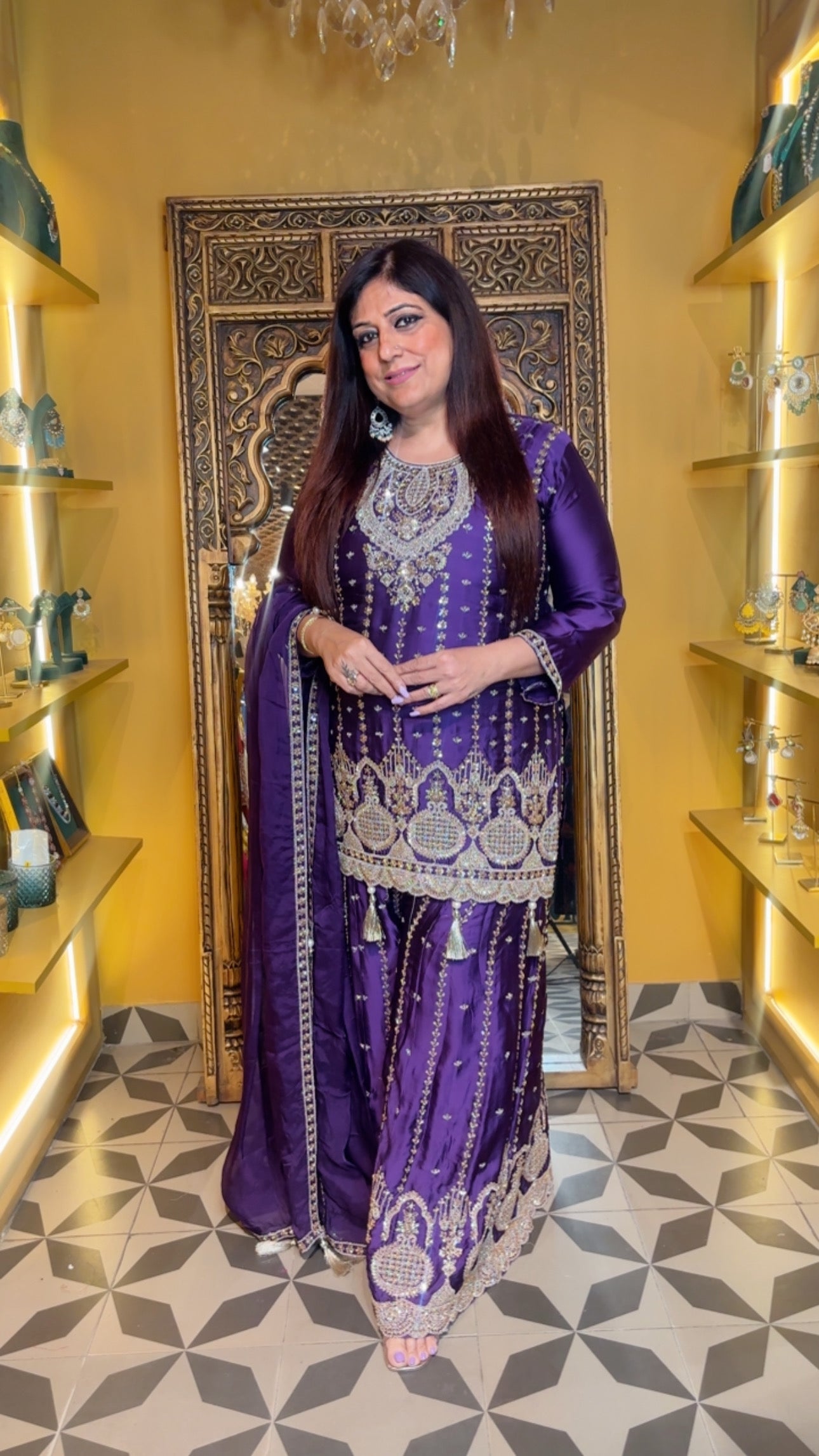 Mehrunnisa Royale Sharara Set