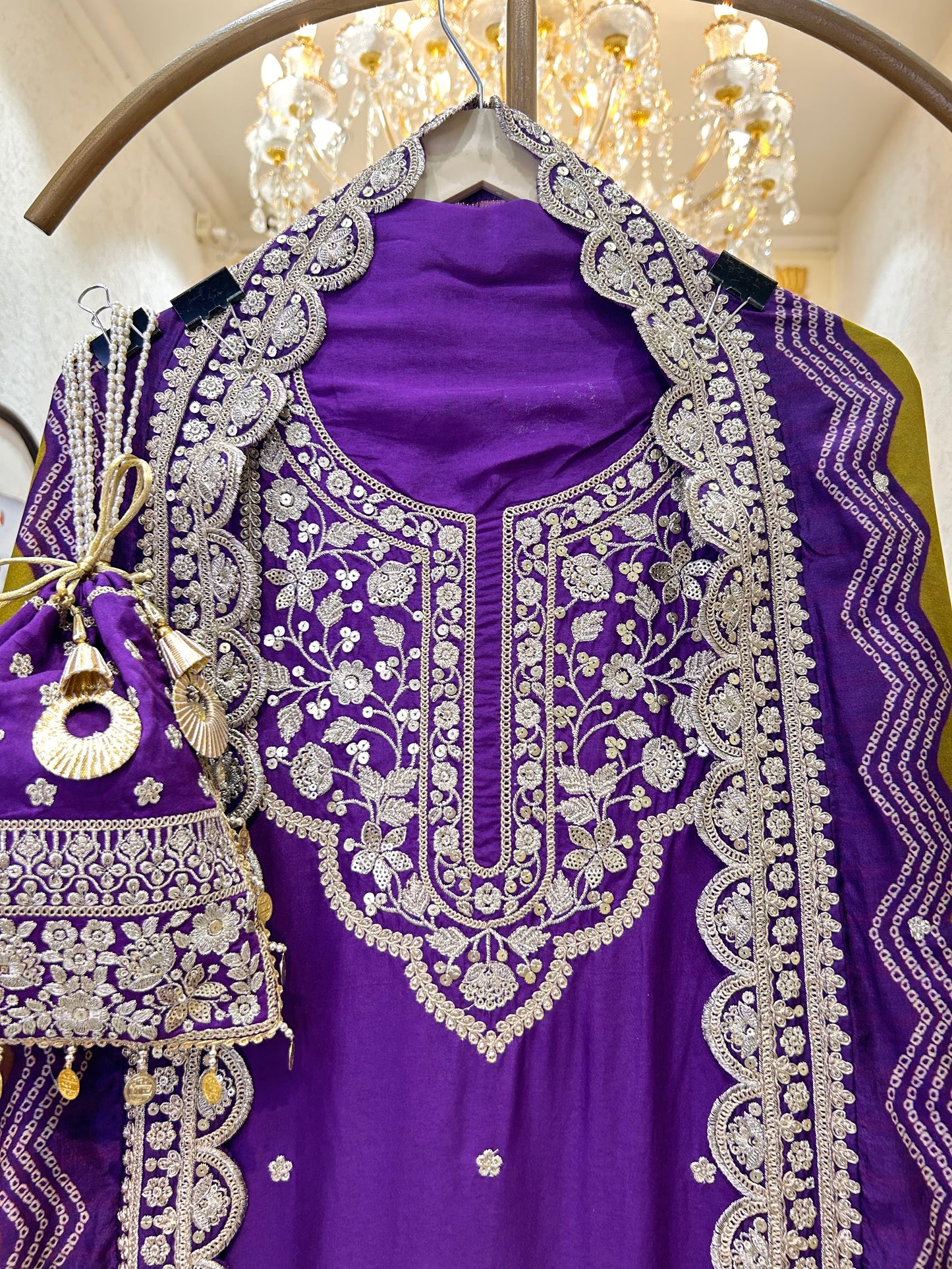Zarisha Bandhani Suit