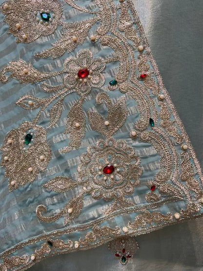 Afsheen Lumière Suit (Green)