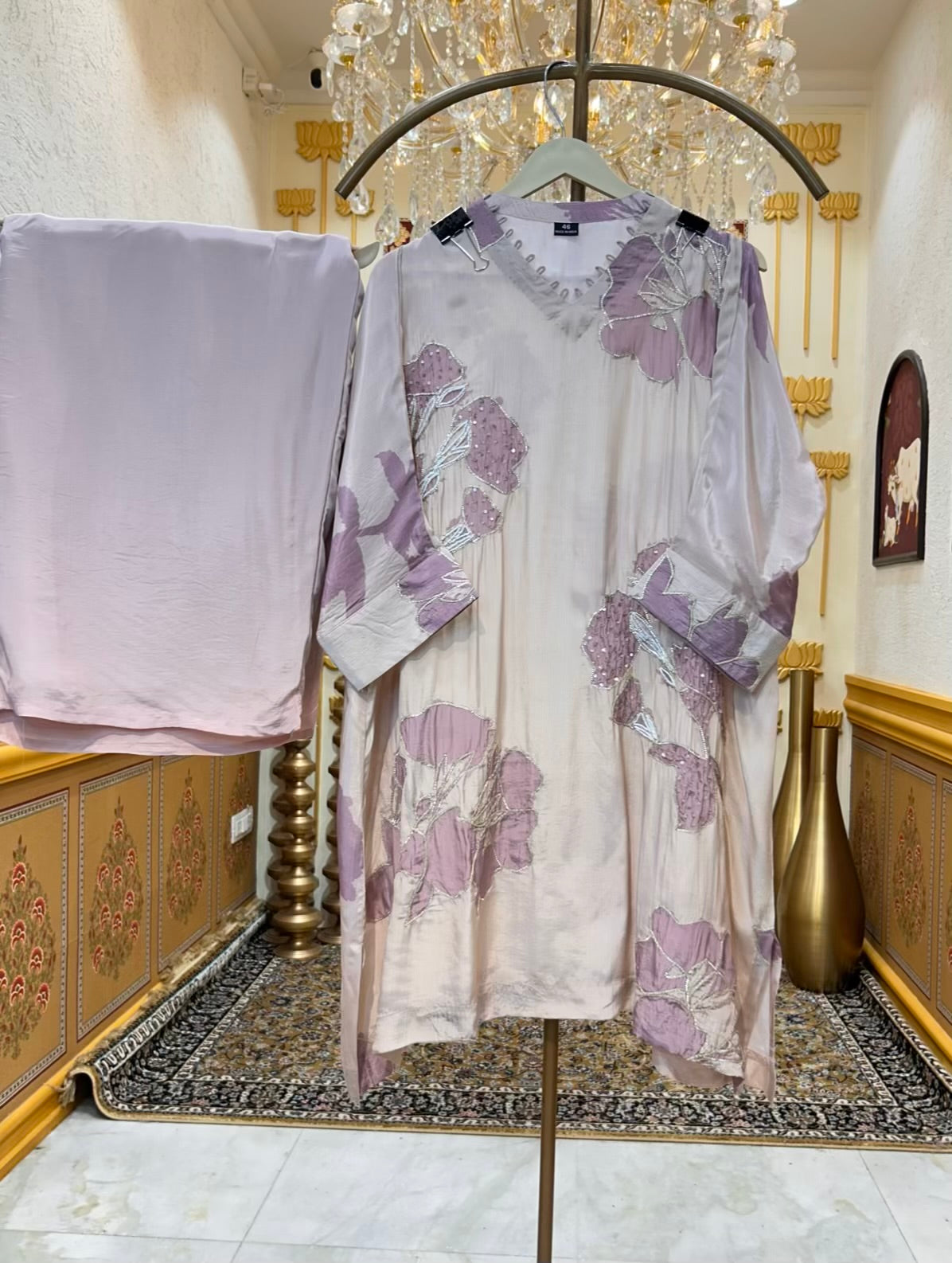 Zenvia Printed Handwork Co-ord