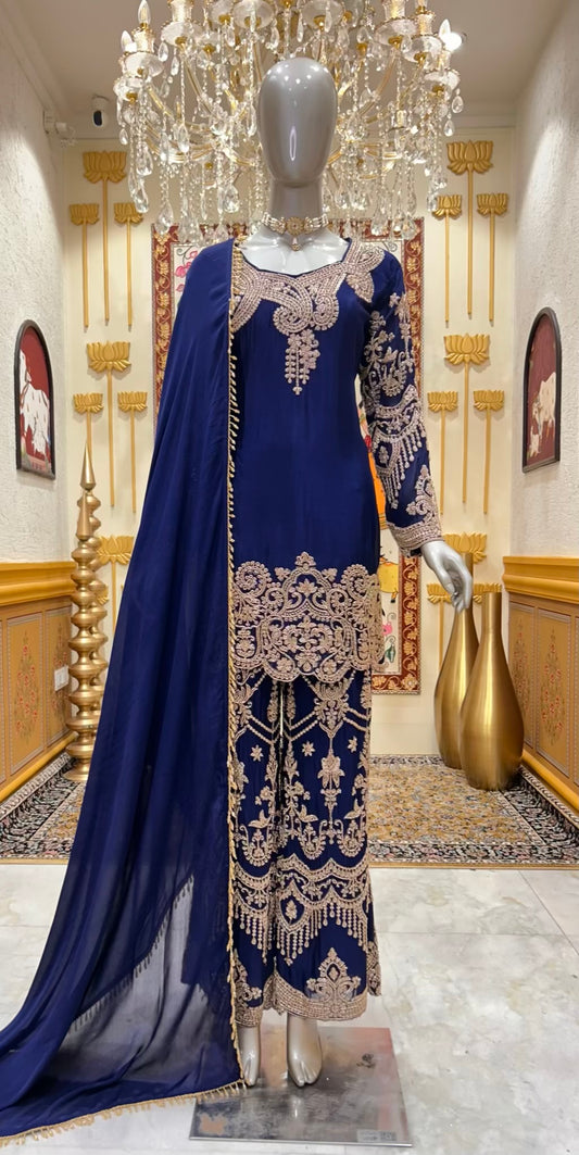 Aavira Chinon Élan Set (Navy Blue)