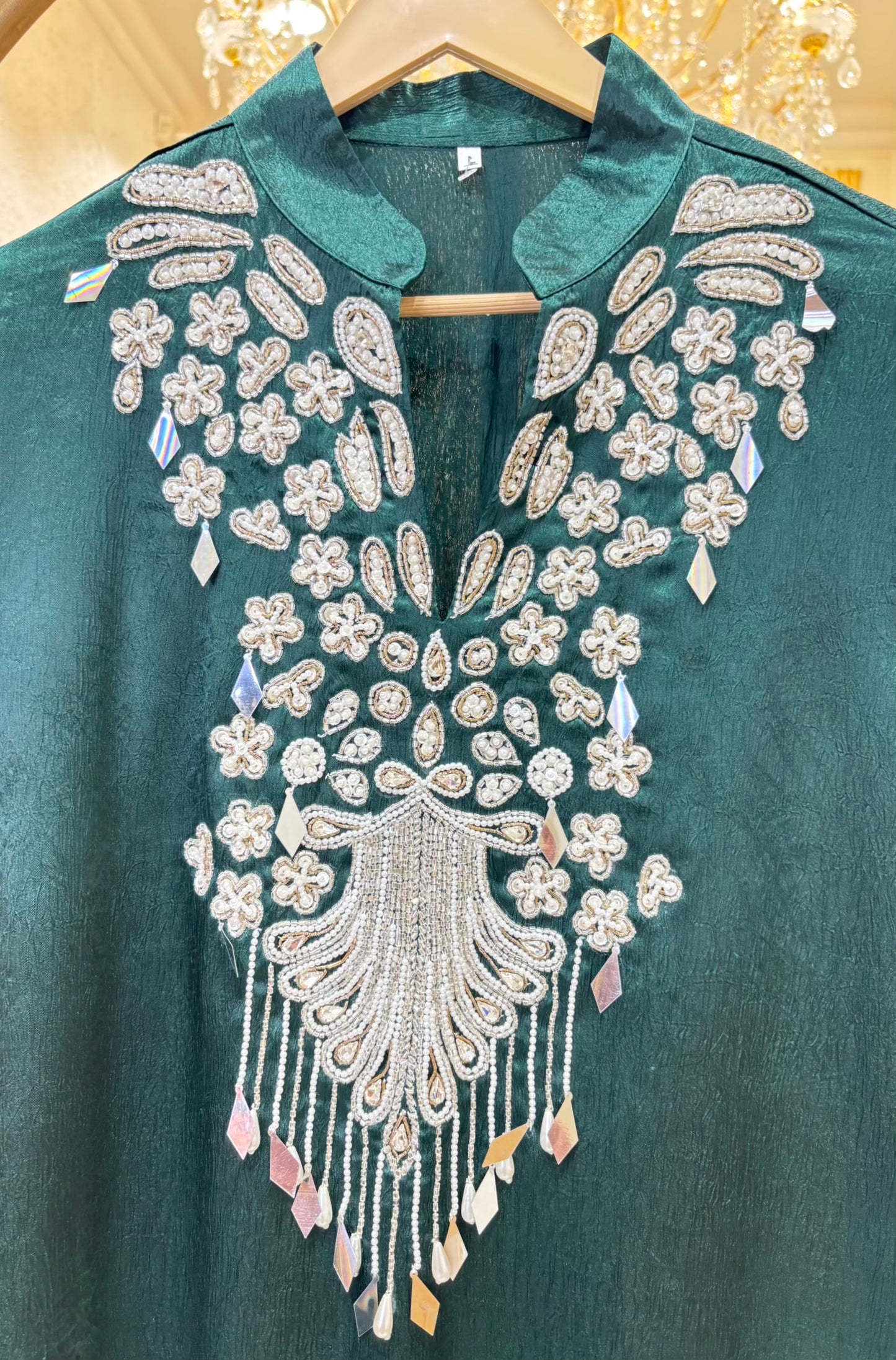 Zareen Handwork Tissue Co-Ord Set