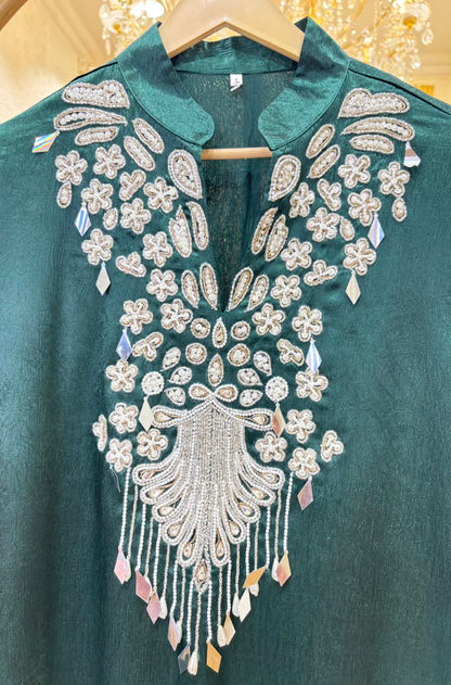 Zareen Handwork Tissue Co-Ord Set