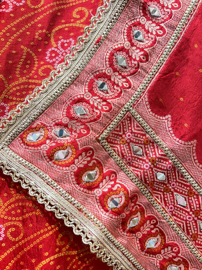Mehrang Bandhani Suit