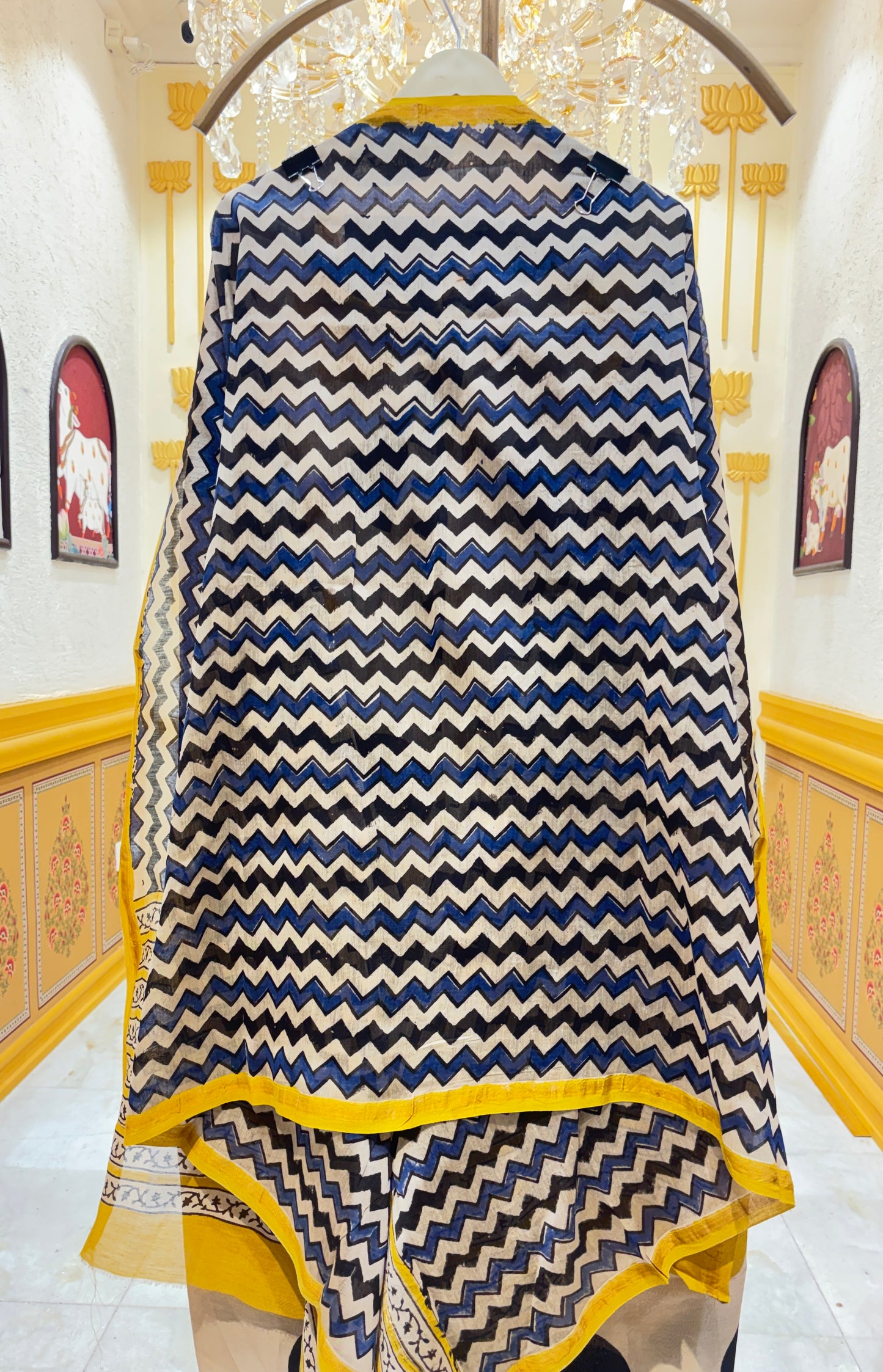 Roshira Printed Chanderi Suit
