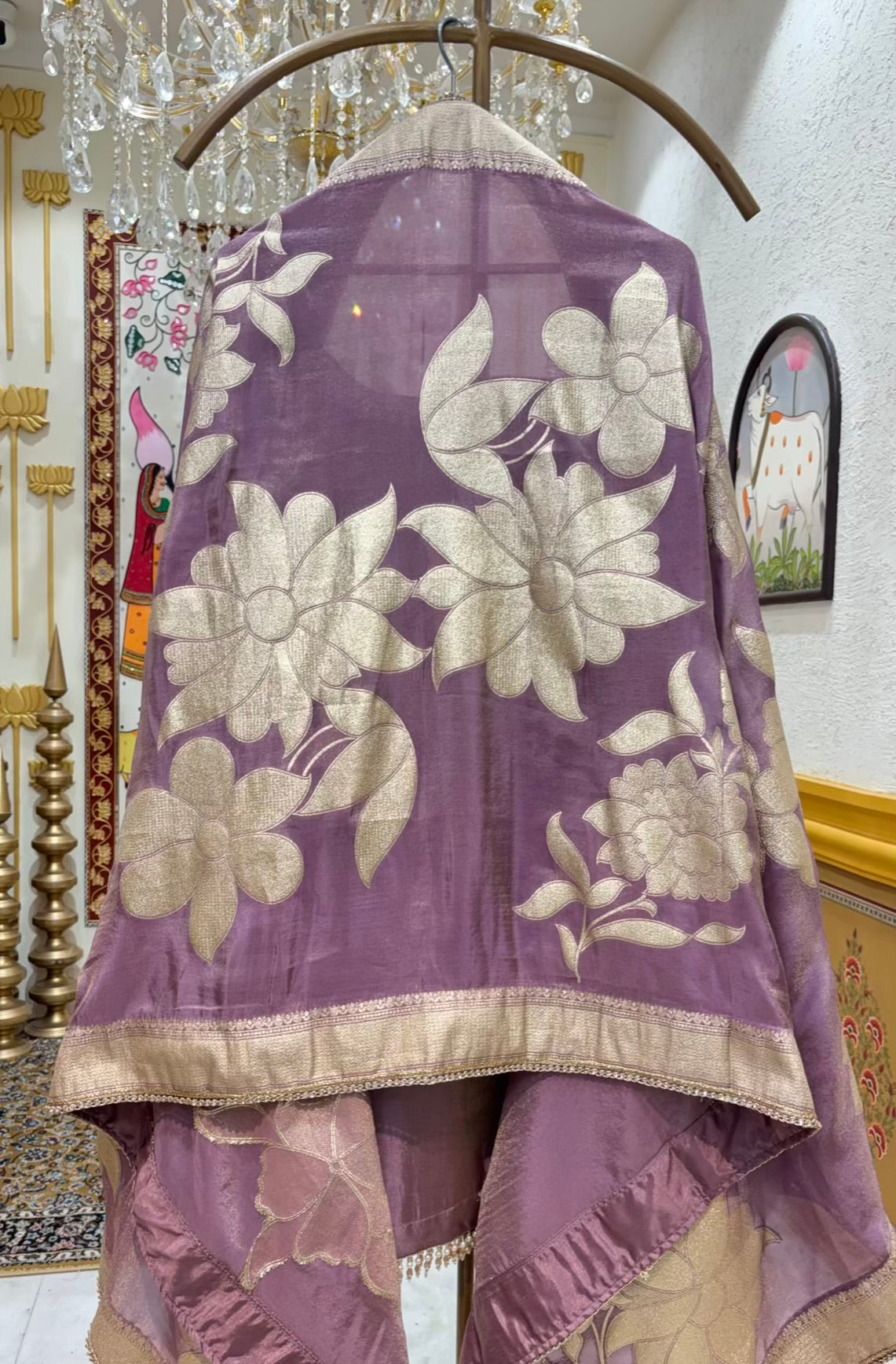 Rukmani Banarasi Gharara Set