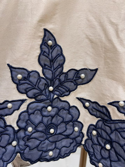 Elvora Appliqué Anarkali Set