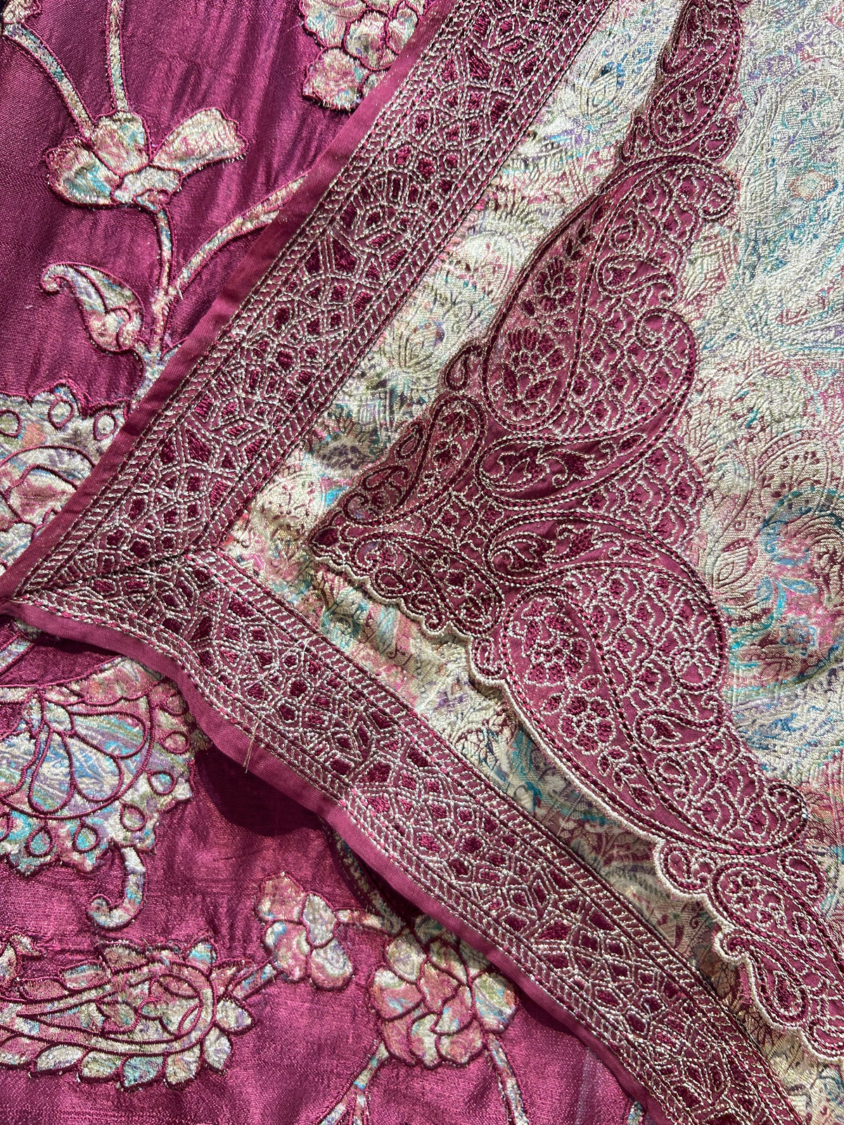 Varnisha Appliqué Suit