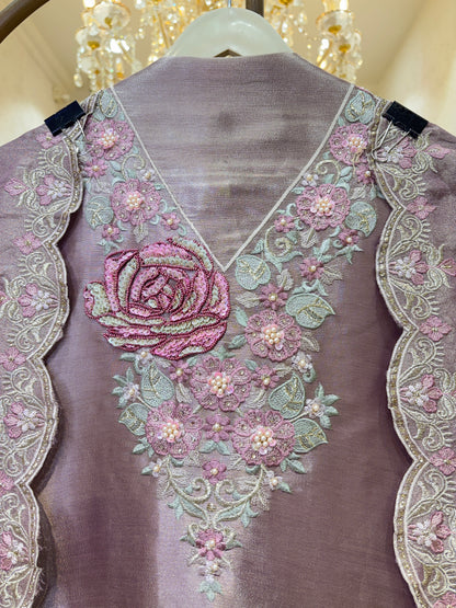 Ruhzeba Organza Suit