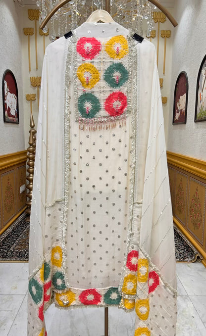 Aarini Chanderi Kinari Suit