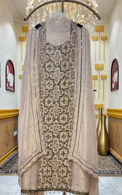 Gulbahaar Brocade Suit