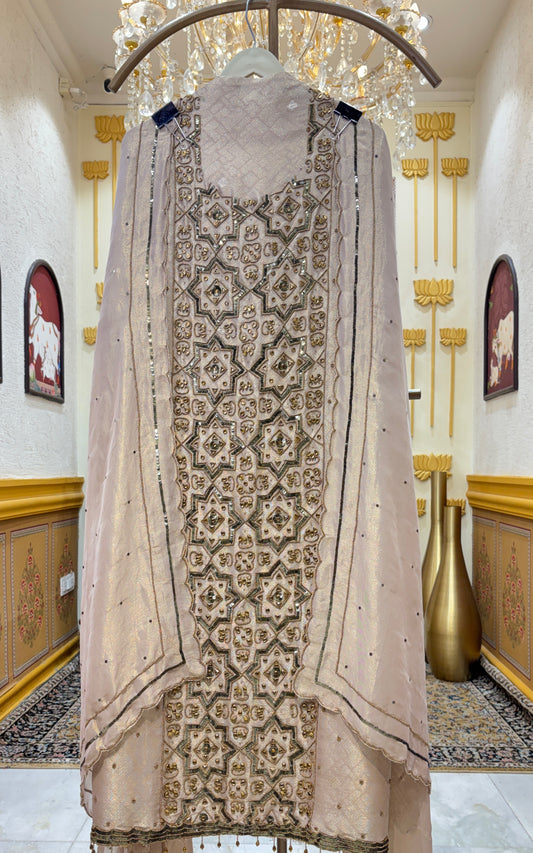 Gulbahaar Brocade Suit