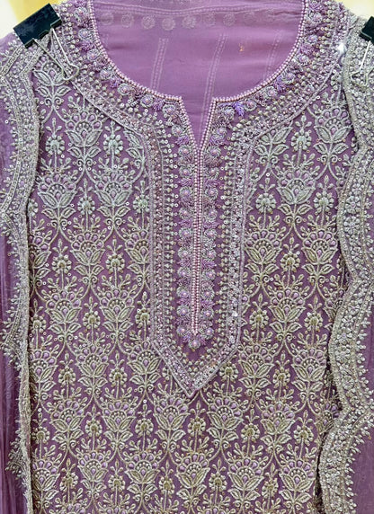 Elara Sequin Royale Suit (Purple)