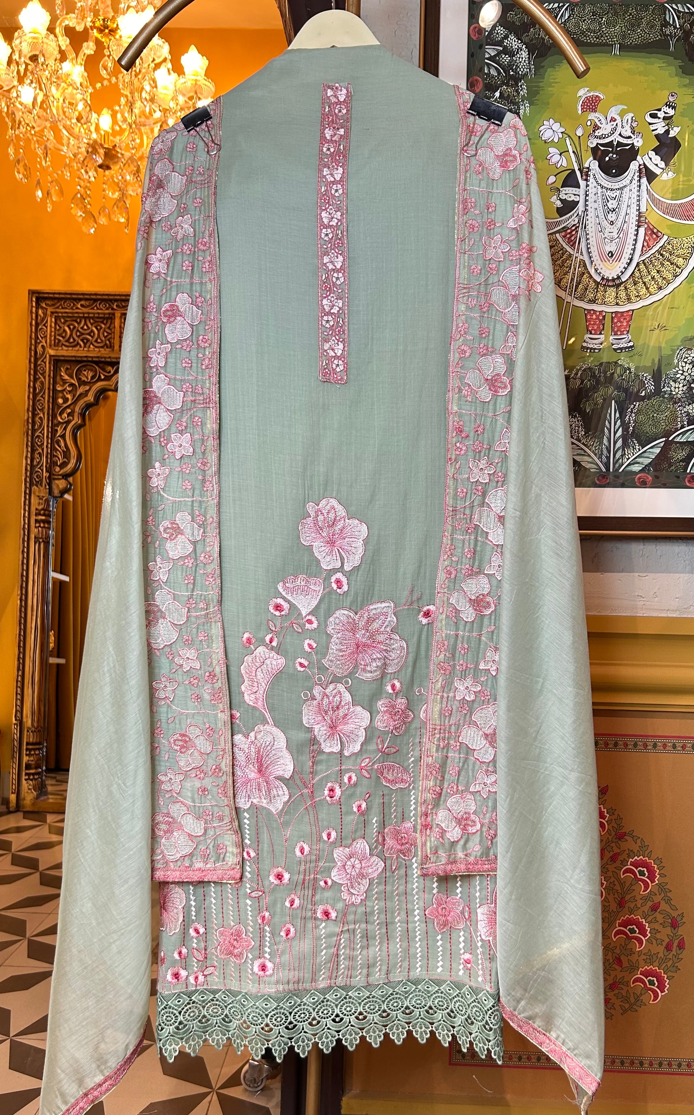 Keya Mul Suit (Green)