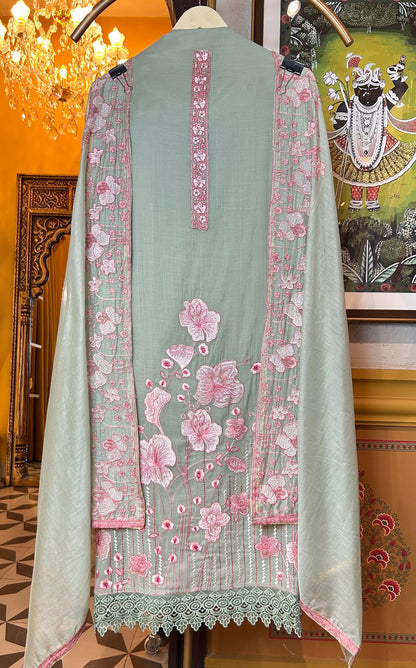 Keya Mul Suit (Green)