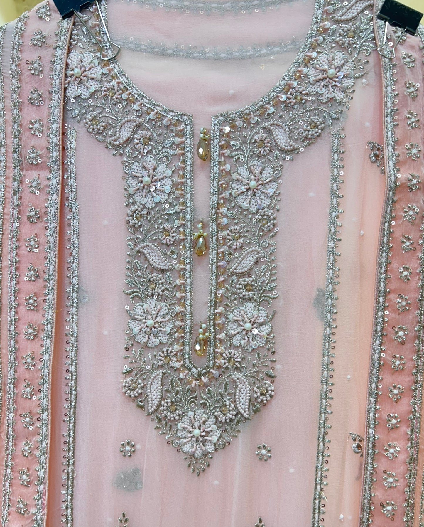 Iraaya Pearl Radiance Suit (Light Pink)