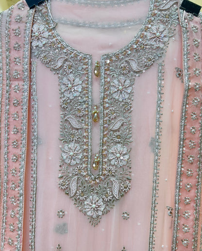 Iraaya Pearl Radiance Suit (Light Pink)