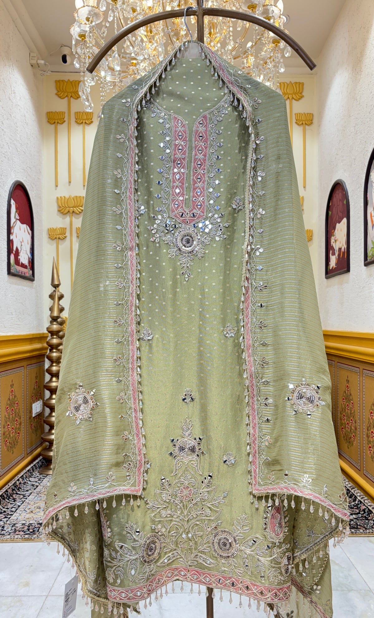 Vistara Banarasi Elegance Suit