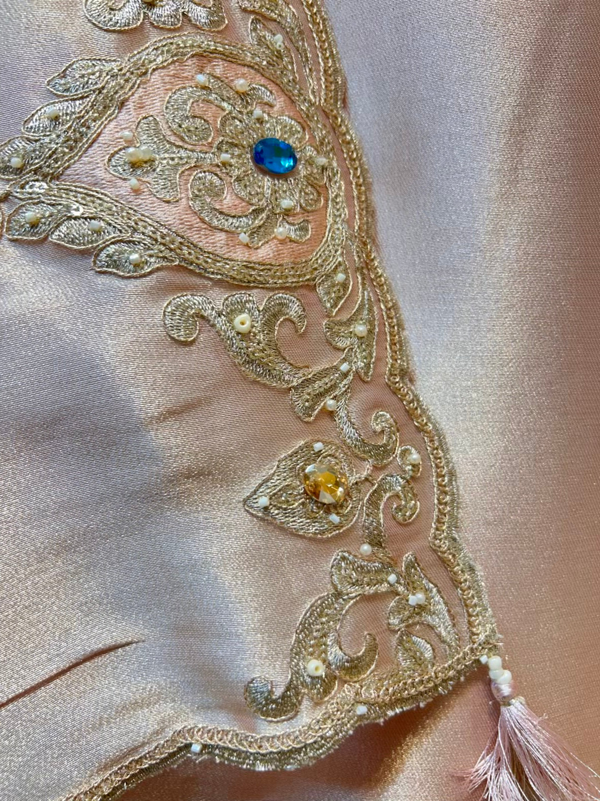 Zehraani Élan Suit (Peach)