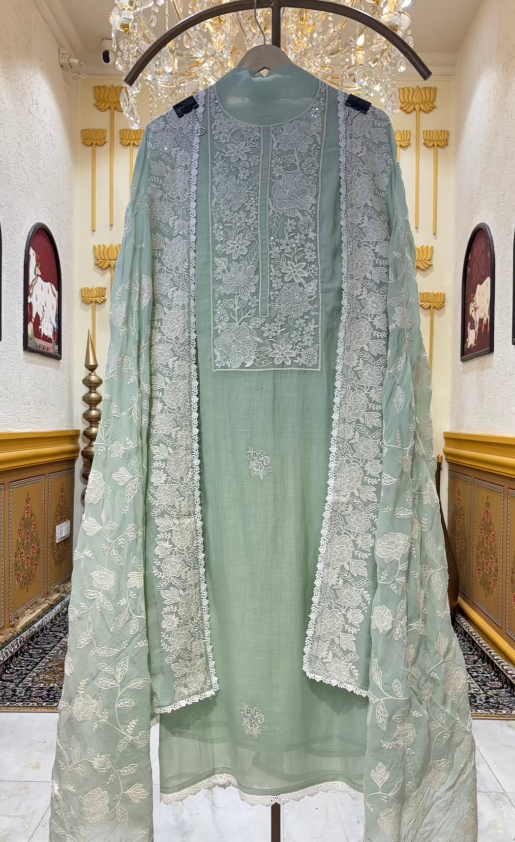 Saaz Threadspark Chanderi Set