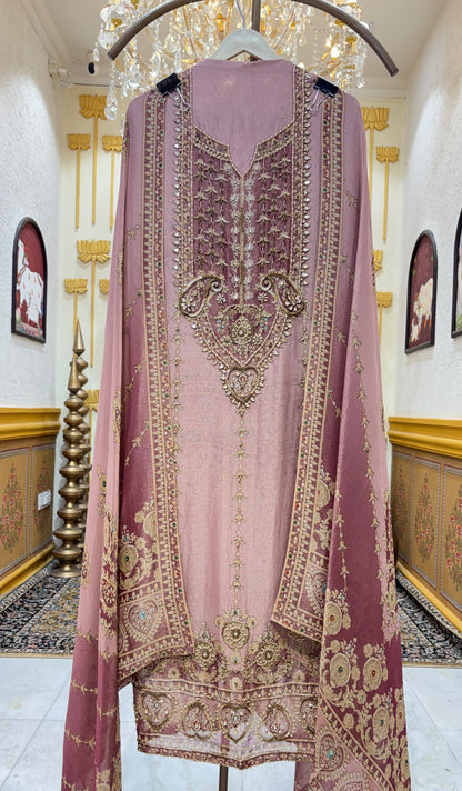 Nayroza Organza Suit