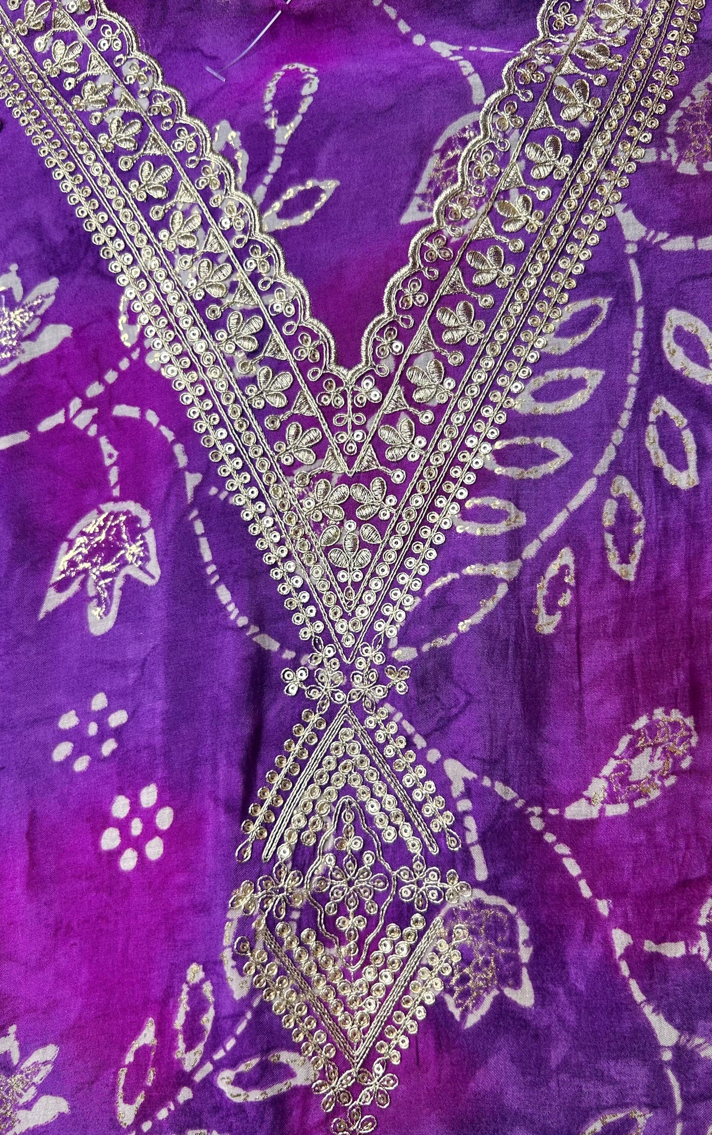 Inaayat Cotton Suit (Purple)