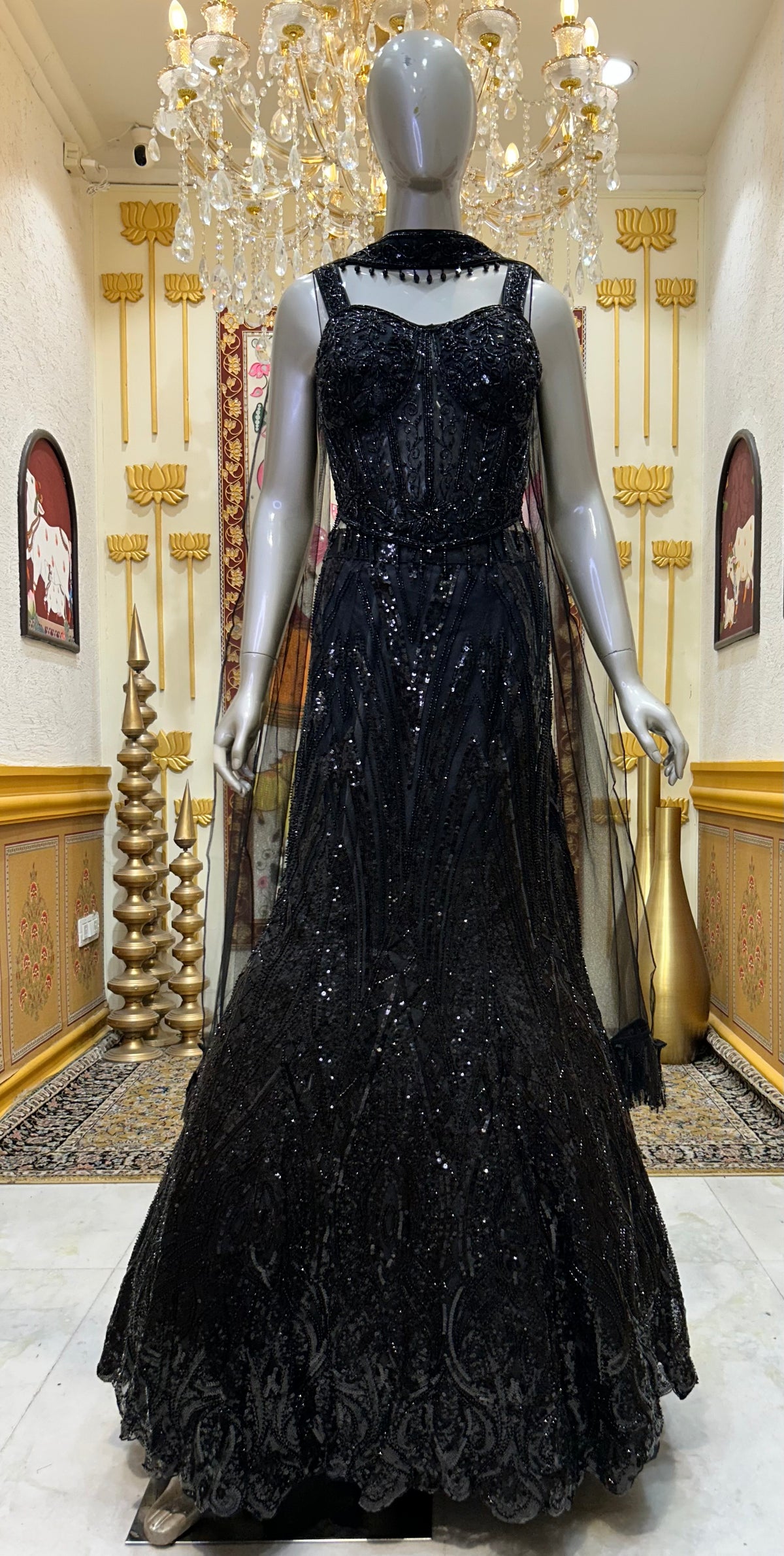 Mahpari Mermaid Lehenga
