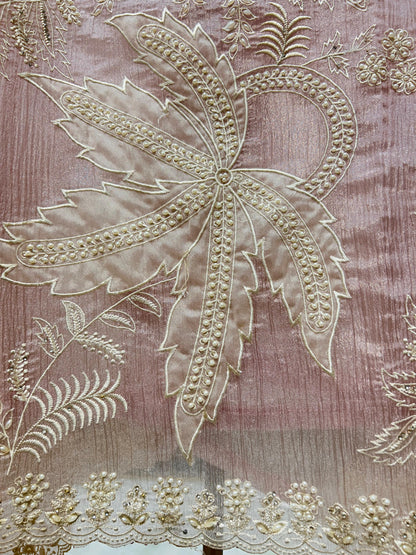 Mehrzeen Appliqué Tissue Suit