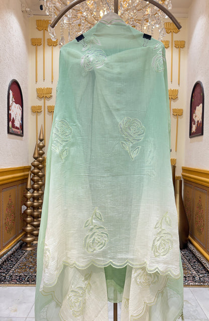 Aabira Appliqué Chanderi Suit
