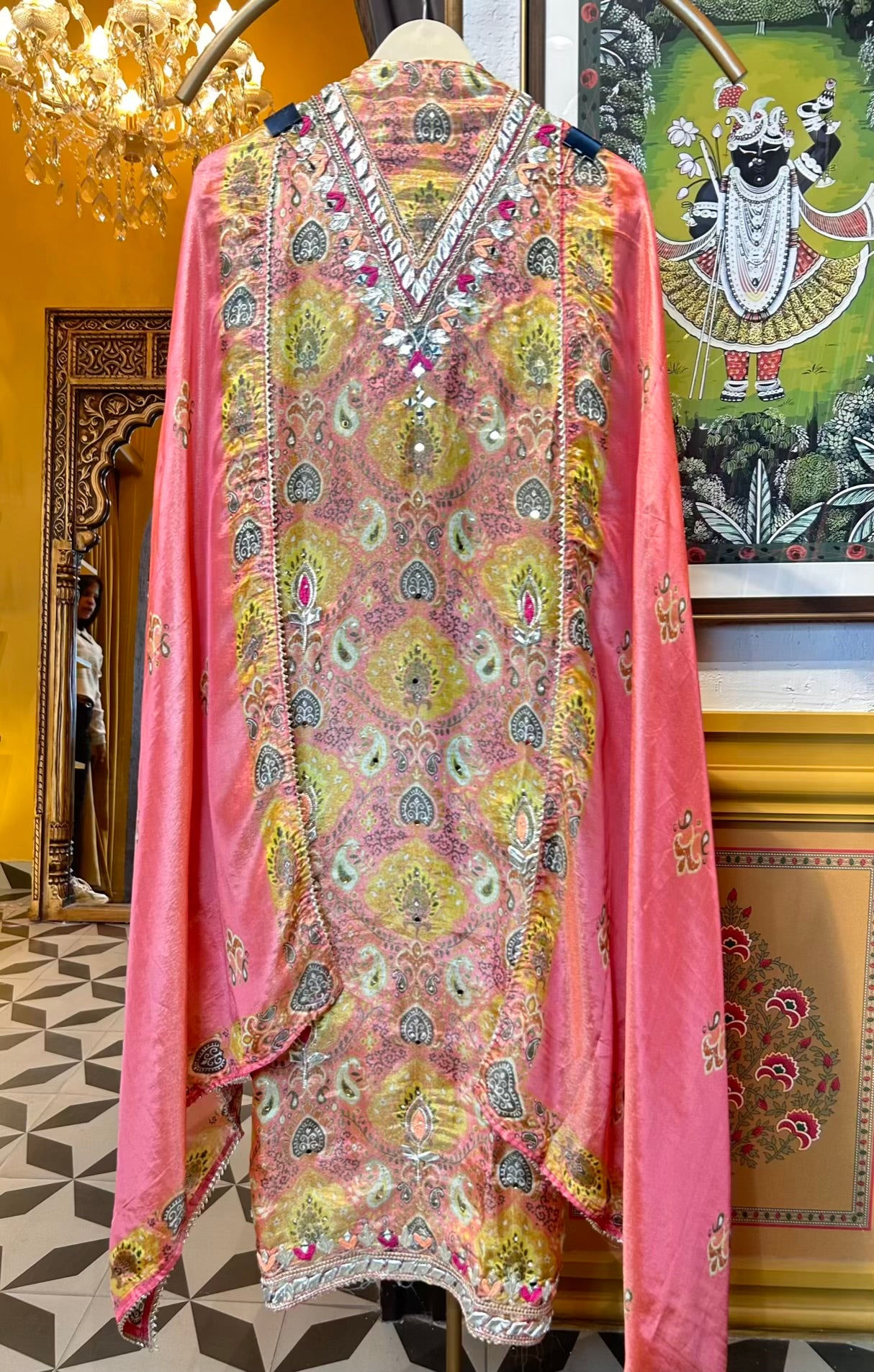 Zarinya Mirror Silk Suit